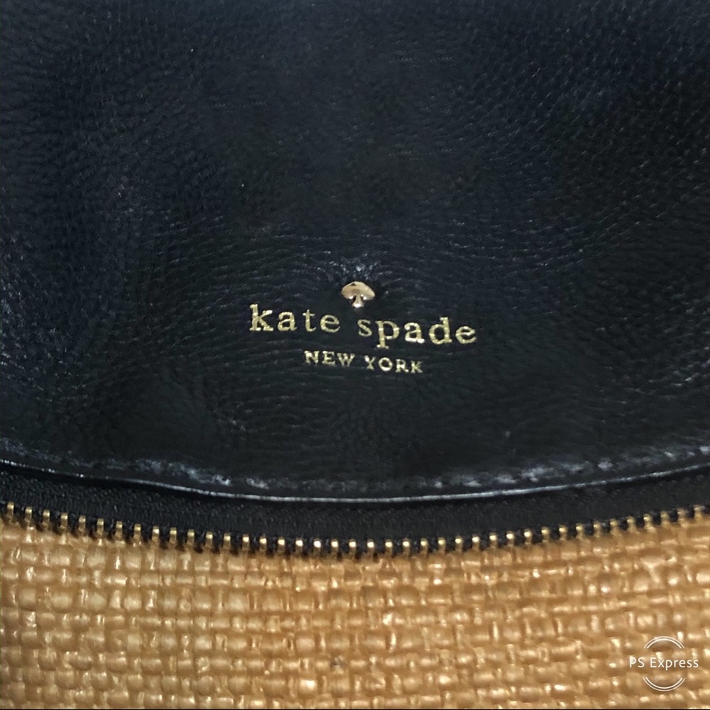 Kate Spade Cobble Hill Minka Black Tan Satchel - Picture 4 of 8